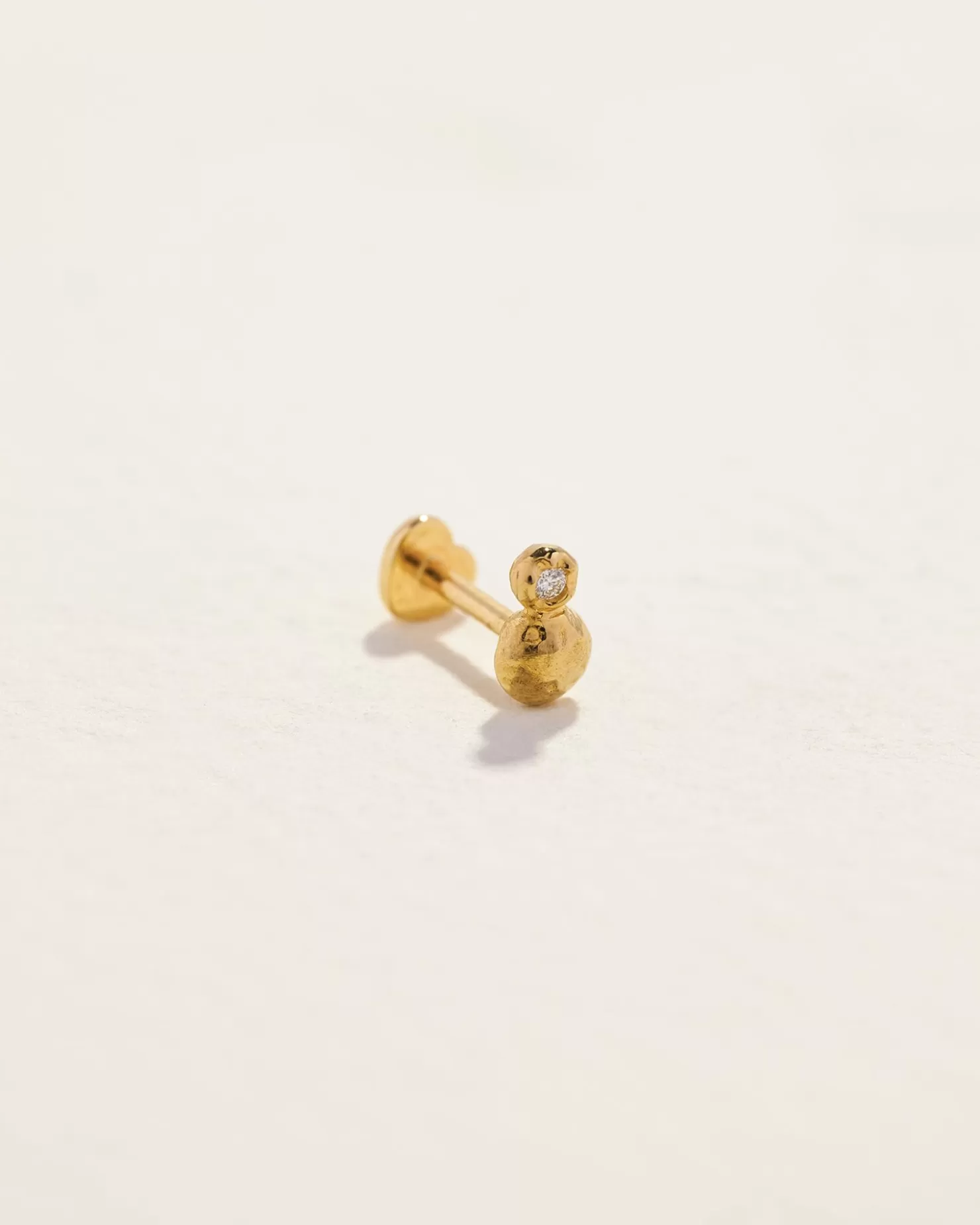 Pamela Love 4Mm Molten Double Dot Stud | Women Piercing Jewelry