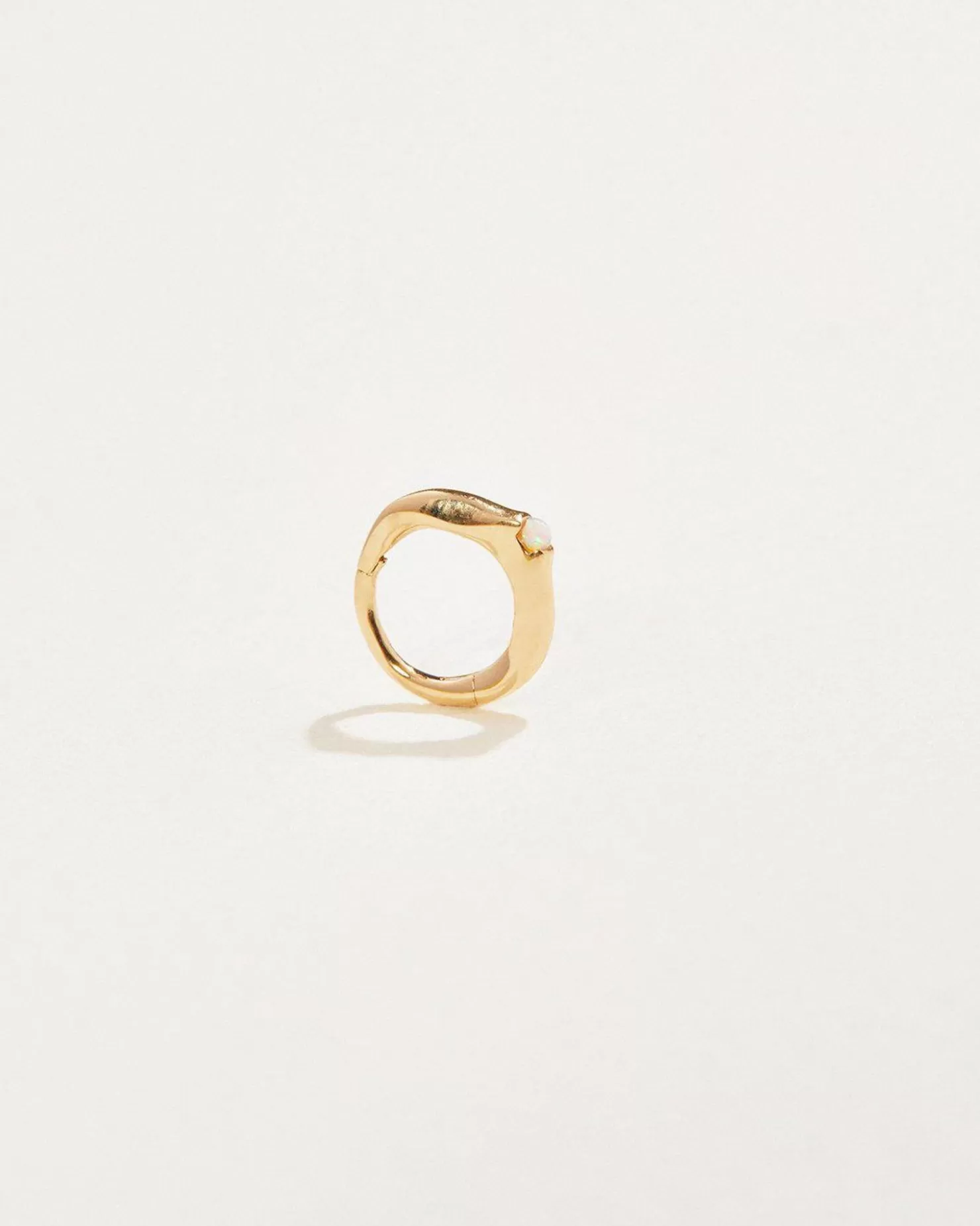 Pamela Love 6Mm Floating Stone Huggie | Women Earrings