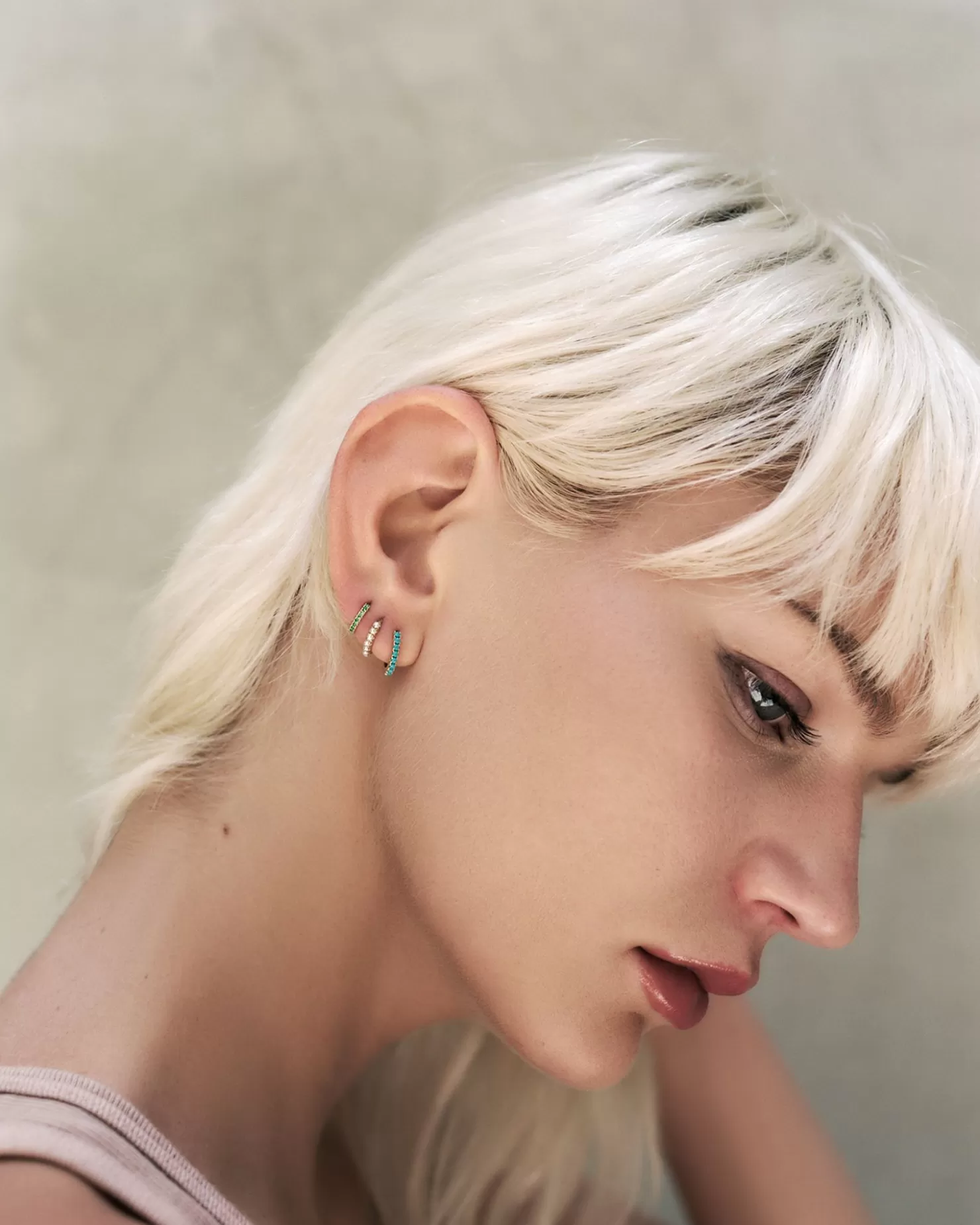 Pamela Love 8Mm Pave Huggie | Women Earrings
