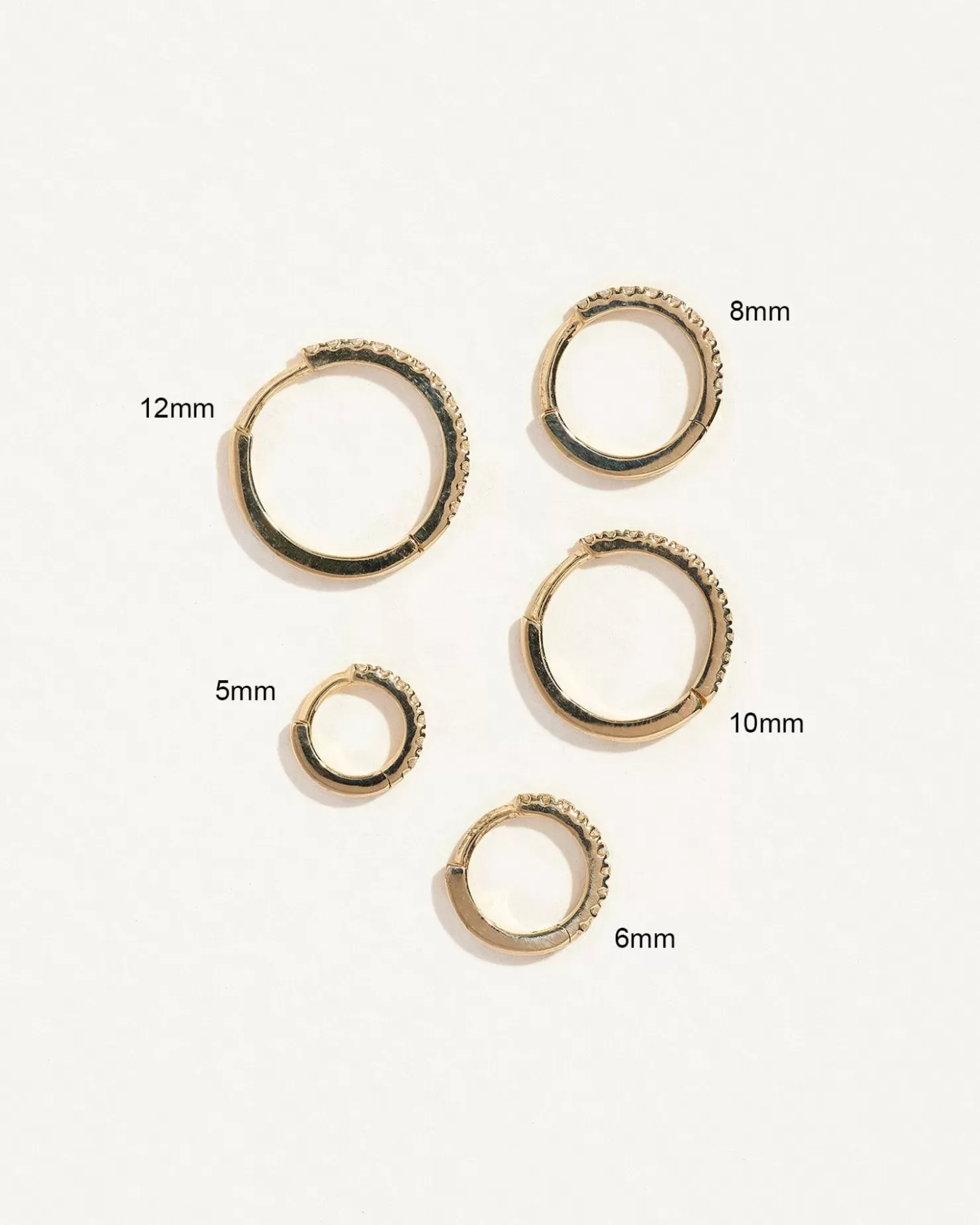 Pamela Love 8Mm Pave Huggie | Women Earrings
