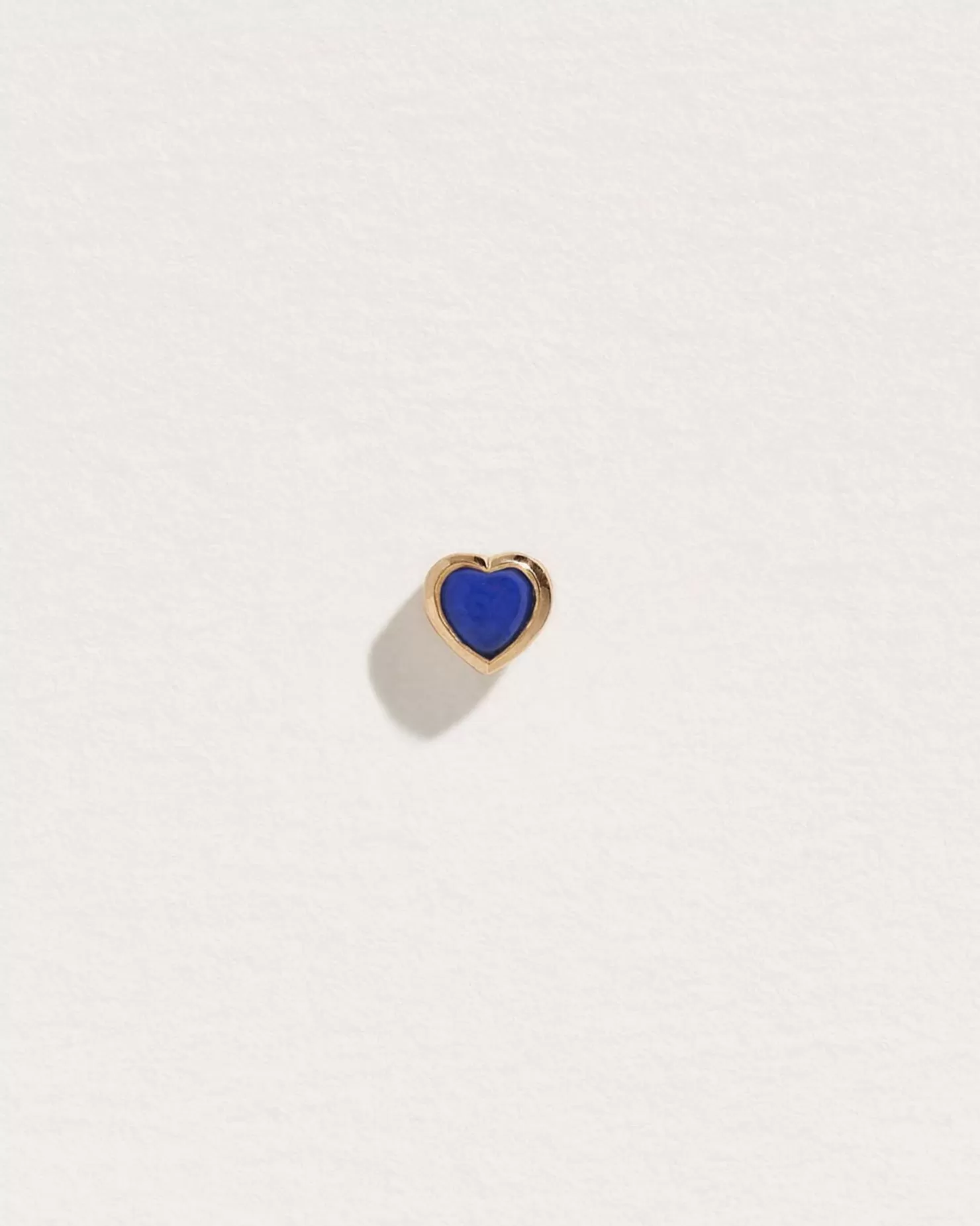 Pamela Love Bezel Heart Stud | Women Piercing Jewelry