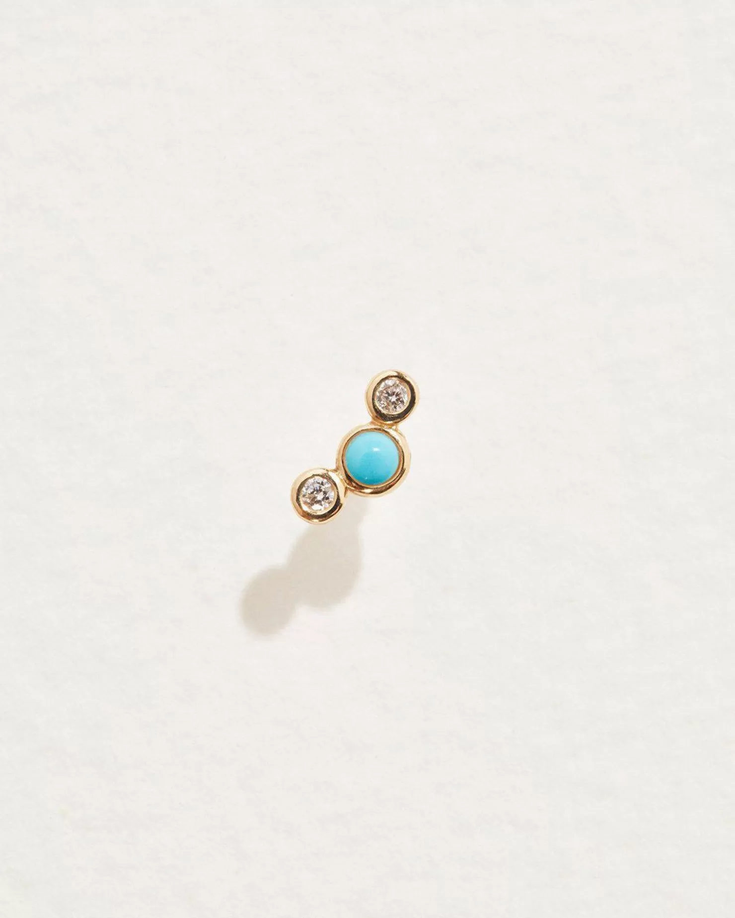 Pamela Love Bezel Set Crescent Stud | Women Earrings