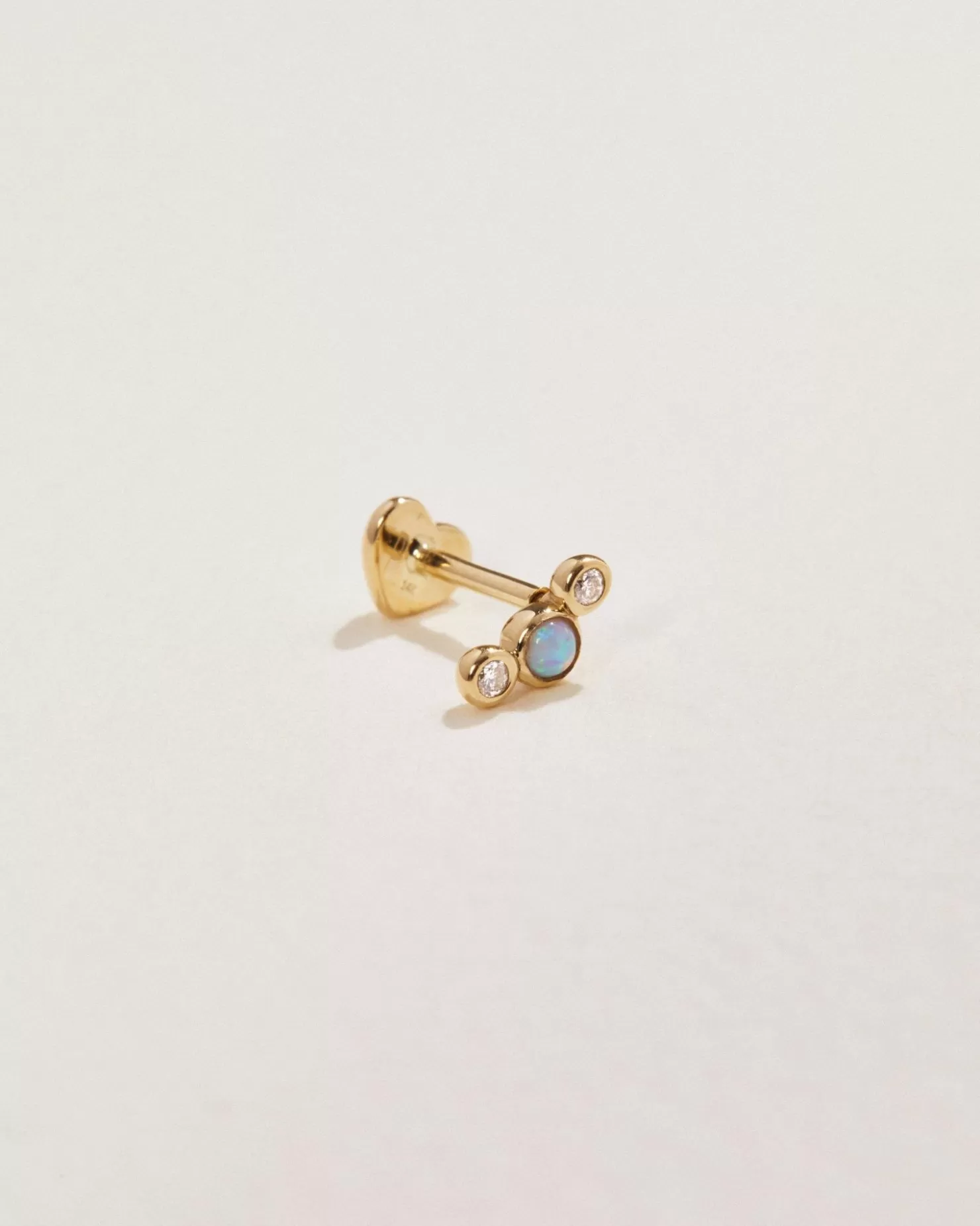 Pamela Love Bezel Set Crescent Stud | Women Earrings