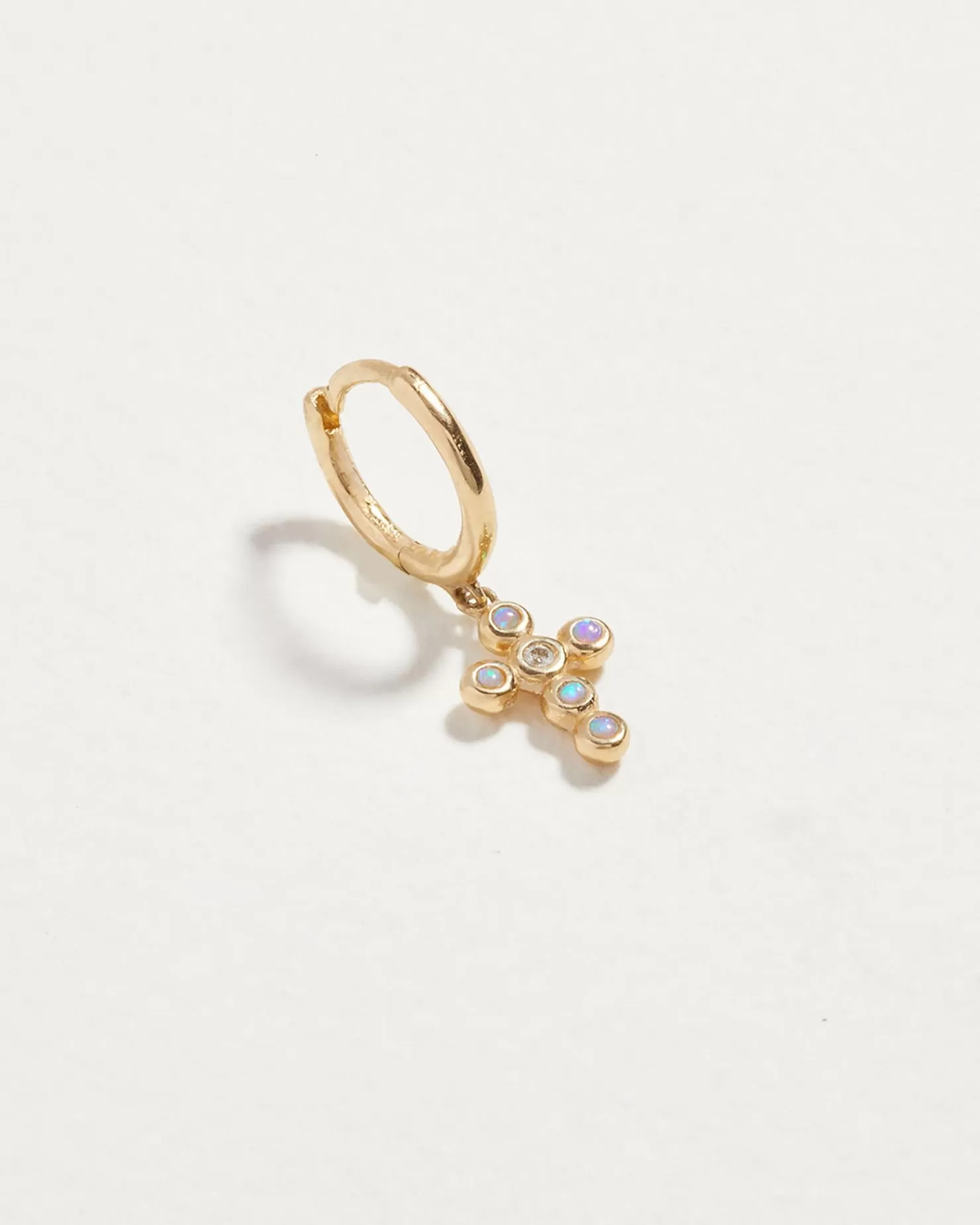 Pamela Love Cross Cluster Huggie | Women Piercing Jewelry