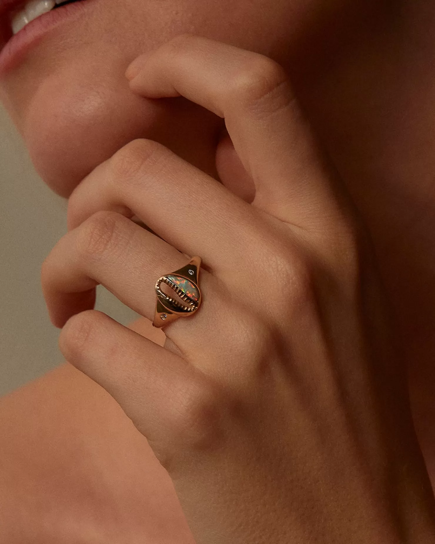 Pamela Love Ebonee Cowrie Ring | Women Rings