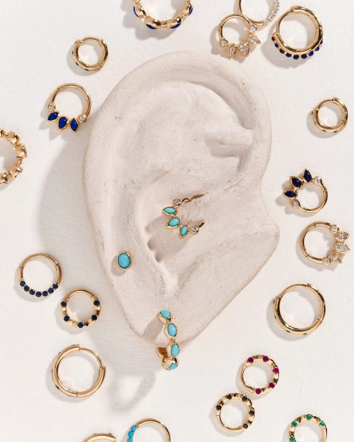 Pamela Love Ovalado Huggie | Women Piercing Jewelry