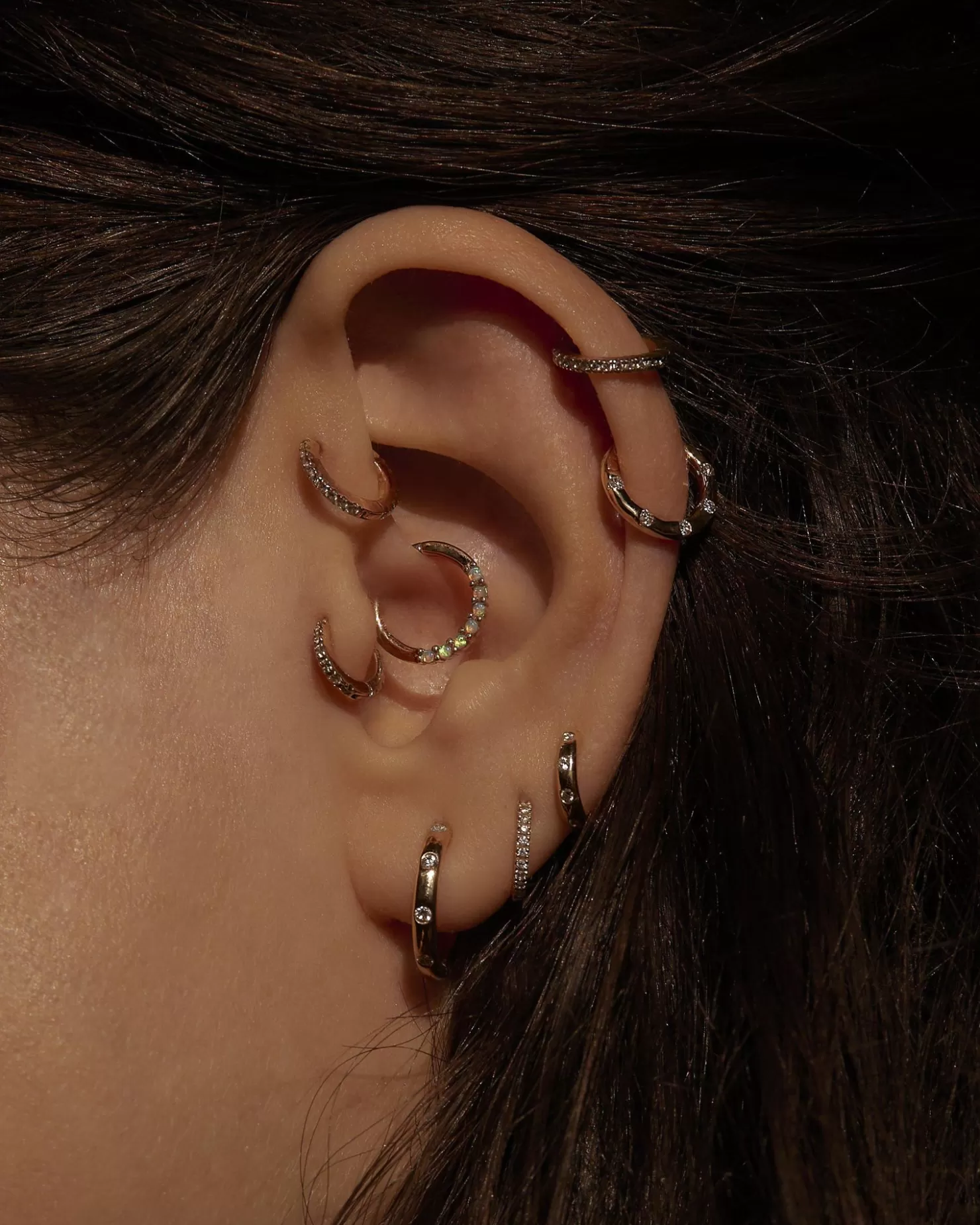Pamela Love Pave Clicker | Women Earrings