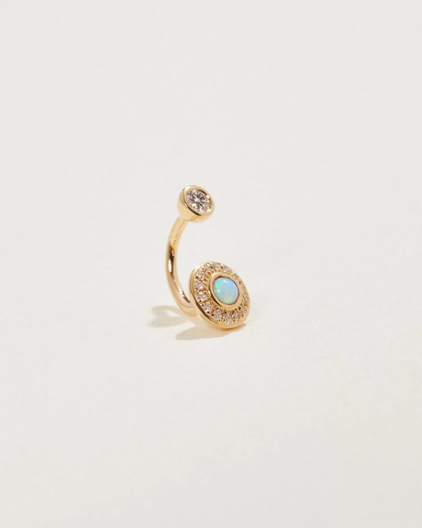 Pamela Love Pave Gravitation Hook | Women Earrings