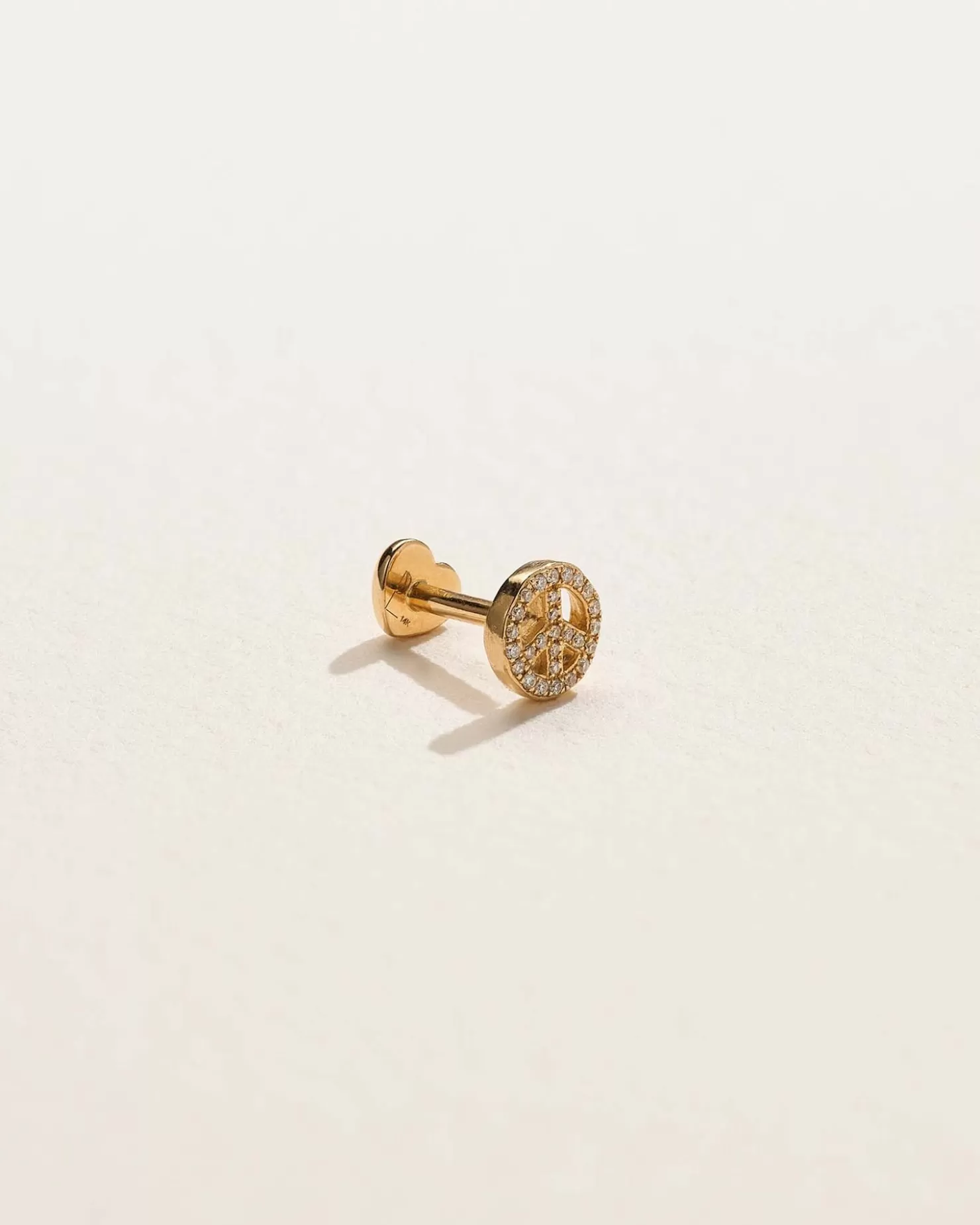 Pamela Love Pave Peace Stud | Women Earrings