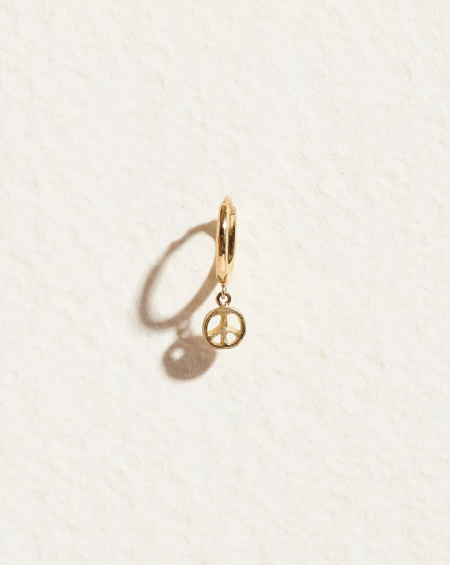 Pamela Love Peace Huggie | Women Earrings