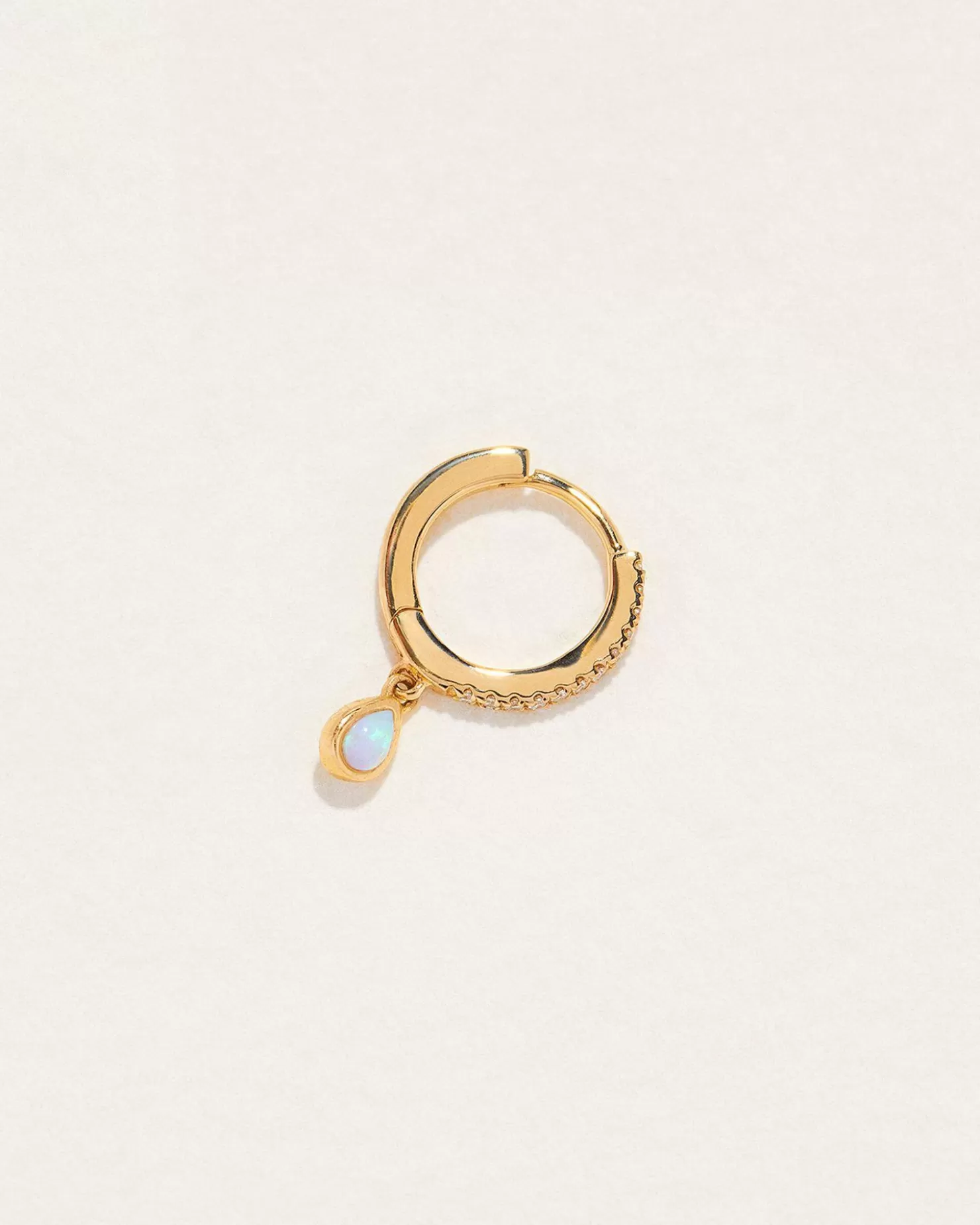 Pamela Love Raindrop Pave Huggie | Women Piercing Jewelry