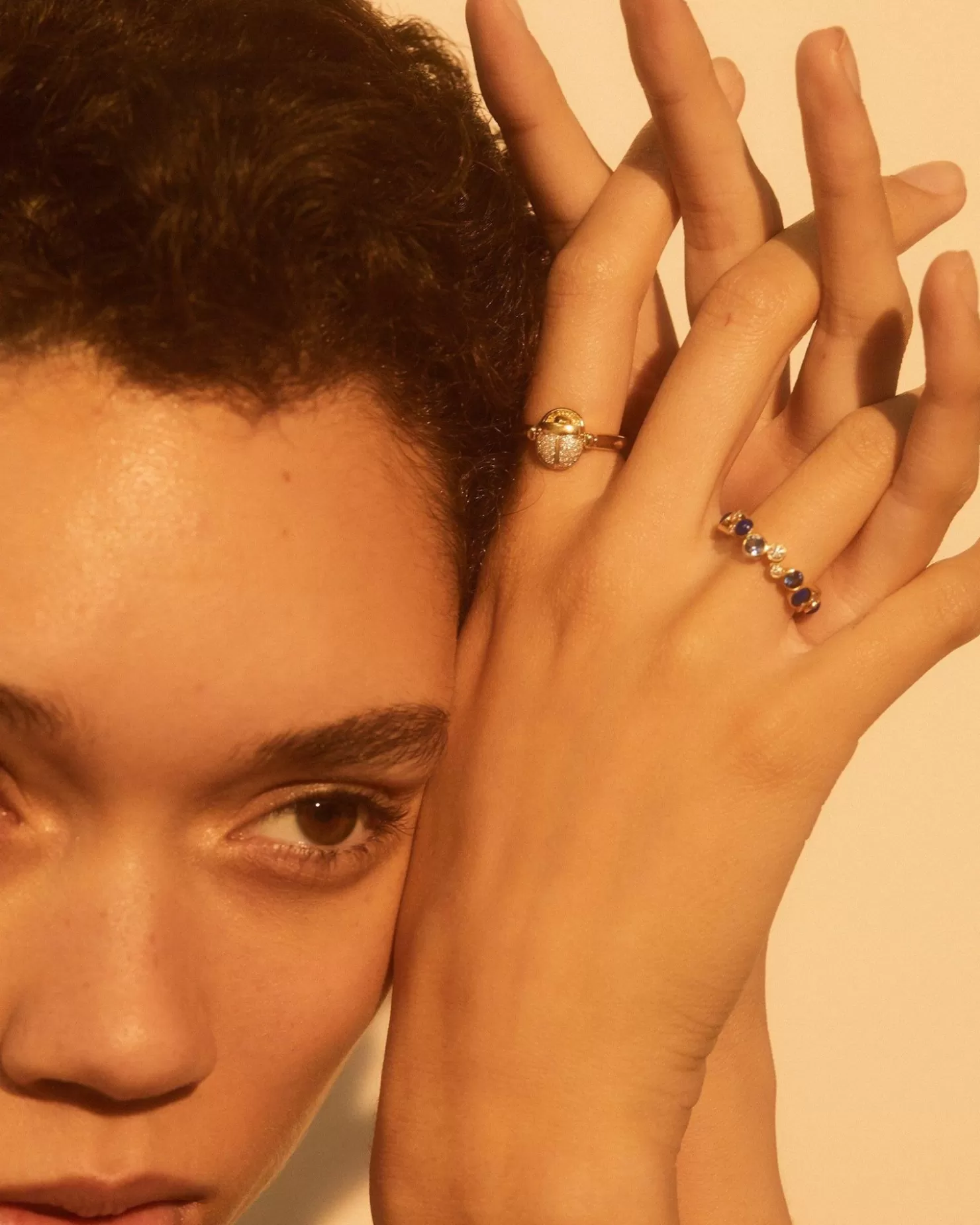Pamela Love Rotating Pave Scarab Ring | Women Rings