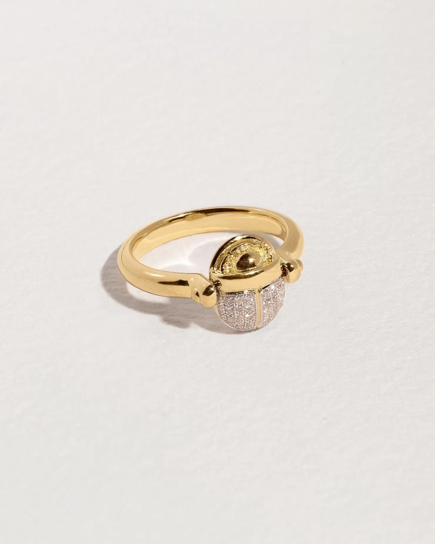 Pamela Love Rotating Pave Scarab Ring | Women Rings