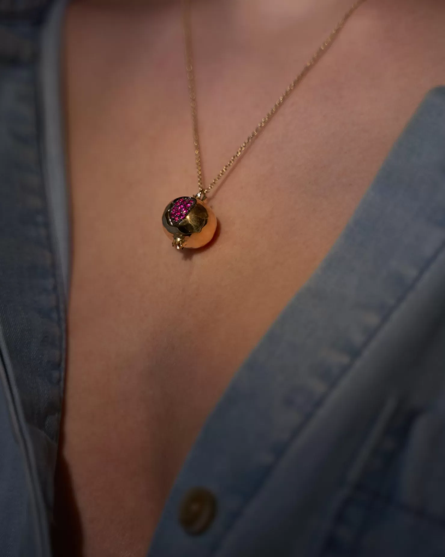 Pamela Love Ruby Hera Pendant | Women Necklaces