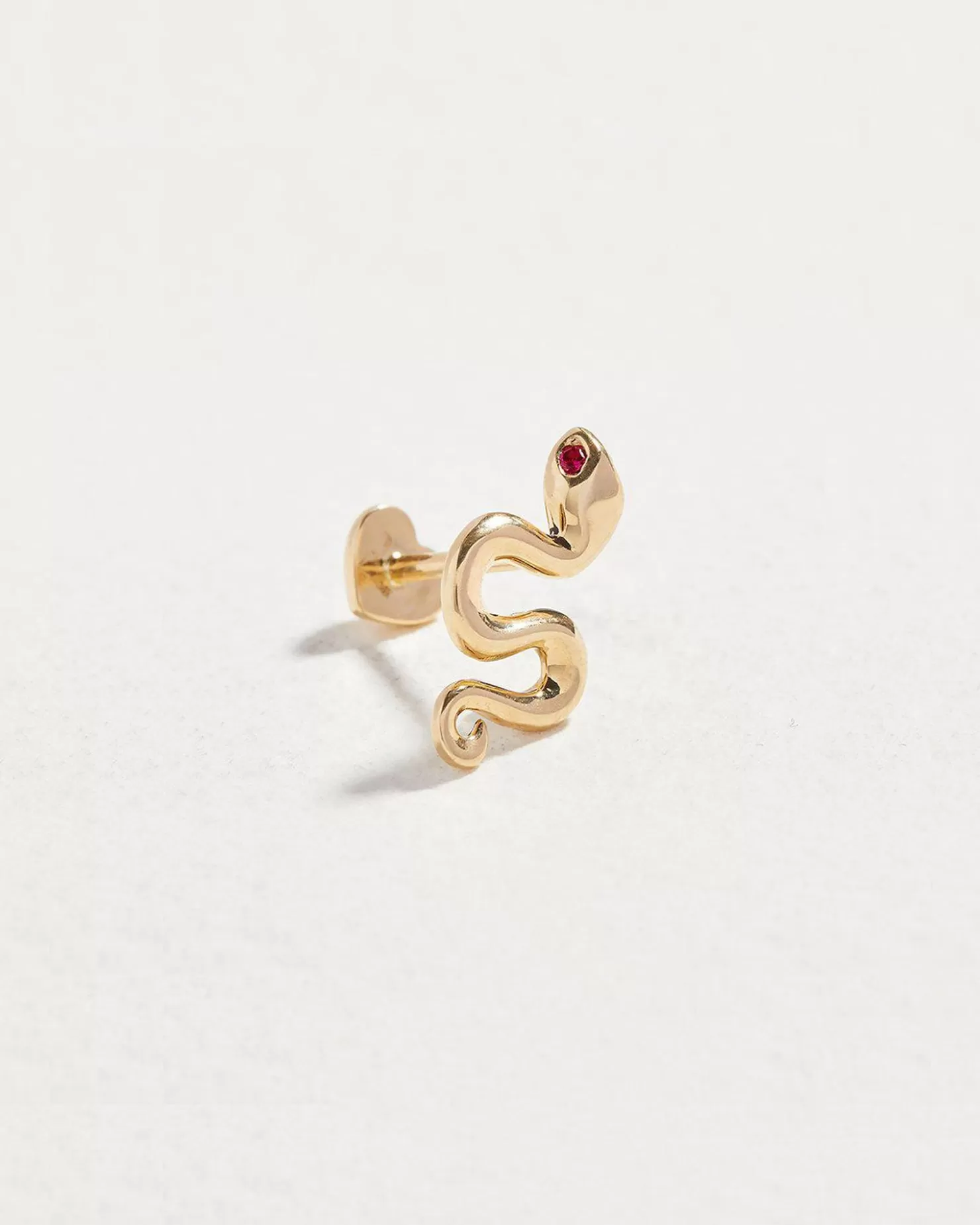 Pamela Love Serpent Ruby Stud | Women Piercing Jewelry